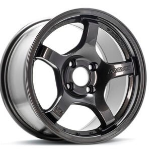 Gram Lights 57CR 15x8.0 +35 4-114.3 Super Dark Gunmetal Wheel