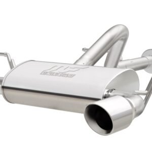 MagnaFlow 2018+ Jeep Wrangler 3.6L 409 SS Dual Split Rear Exit Polished Tips Cat-Back Exhaust