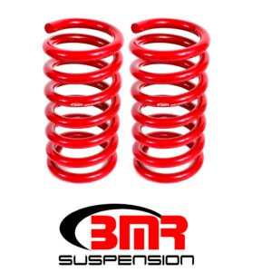 BMR 15-17 S550 Mustang Rear Drag Version Lowering Springs - Red