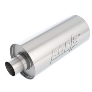 Borla Universal Performance 2.5in Inlet/Outlet Stainless Racing Muffler