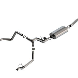Borla 2024 Chevy Silverado 1500 6.2L V8 Touring Catback Exhaust (Use Fact Fascia Tips)