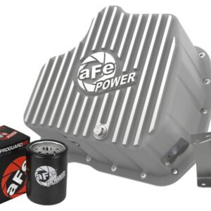 aFe Power 11-16 GM Diesel 2500HD / 3500HD V8-6.6L (TD) Street Series Engine Oil Pan Raw w/ Machined