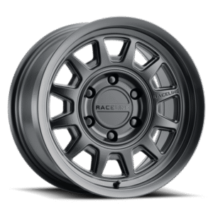 Raceline 952B Aero 17x9in / 5x127 BP / -12mm Offset / 78.1mm Bore - Satin Black Wheel