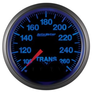Autometer Elite 52mm 100-260 Degress F Trans Temperature Peak and Warn Gauge w/ Electonic Control