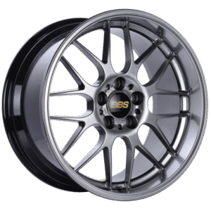 BBS RG-R 19x9.5 5x114.3 ET22 Diamond Black Wheel -82mm PFS/Clip Required