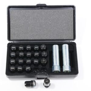 BBS McGard Lug Nut Set 12x1.5 Black - w/Locks