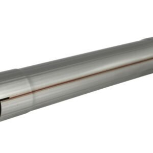 aFe Power MachForce XP Mufflers 5in T409 Stainless Steel Exhaust Muffler Delete Pipe