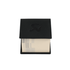 Akrapovic Leather Memo Notepad - Black