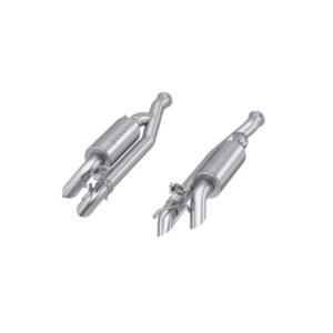 MBRP 19-23 Mercedes-Benz G63 4.0TT V8 T304 SS 2.5in Pre-Axle Cat-Back Exhaust Dual Split Quad Side