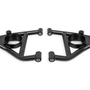BMR 67-69 Chevrolet Camaro w/Rear Bump Stops Lower A-Arms w/STD Ball Joint Delrin - Black Hammertone