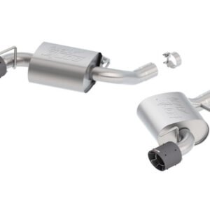 Borla 16 Chevy Camaro 6.2L Atak Rear Section Exhaust w/o NPP