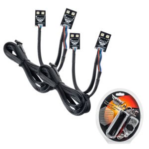 Oracle 2021 Ford Bronco Sport RGB+W Headlight DRL + Halo  - ColorSHIFT w/ RF Controller