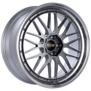 BBS LM 21x9 5x120 ET32 Diamond Black Center Diamond Cut Lip Wheel -82mm PFS/Clip Required