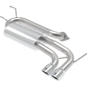 aFe Takeda 2-1/2in 304 SS Axle-Back Exhaust w/ Polished Tip 16-19 Mazda Miata L4 2.0L