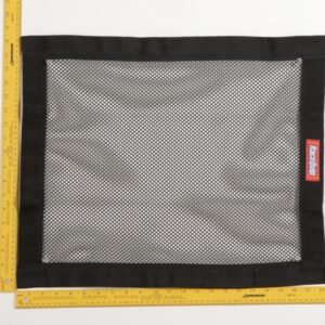 RaceQuip Black Mesh Window Net