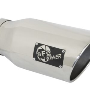 aFe MACHForce-Xp 5in Inlet x 7in Outlet x 15in length 409 Stainless Steel Exhaust Tip