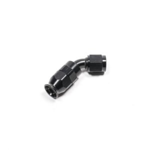 Radium Engineering -6AN 45 Degree PTFE Hose End - Black