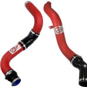 aFe Bladerunner 3in Red Intercooler Hot and Cold Side Tubes 14-15 Dodge Ram 1500 EcoDiesel V6 3.0L