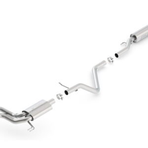 Borla 13-15 Hyundai Veloster Turbo 1.6L AT/MT FWD 2dr Dual Center Rear Exit Cat-Back Exhaust