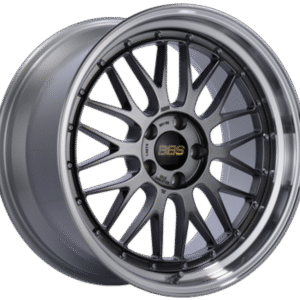 BBS LM 19x9.5 5x120 ET35 Diamond Black Center Diamond Cut Lip Wheel -82mm PFS/Clip Required