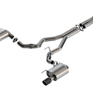 Borla 2024 Ford Mustang GT 5.0L V8 w/o Active Exhaust ATAK Cat-Back Exhaust System - Carbon Fiber