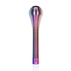 NRG Shift Knob Heat Sink Bubble Head Long Neo Chrome