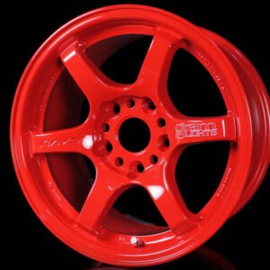 Gram Lights 57DR 18x9.5 +38 5-114.3 Milano Red (MOQ 20)