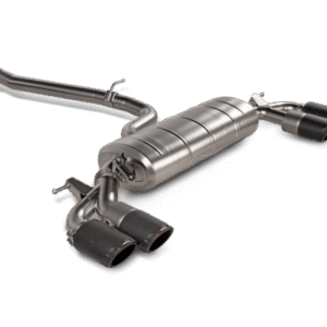 Akrapovic 2021+ Audi S3 Sportback (8Y) Evolution Line Cat Back (Titanium) w/Carbon Tips