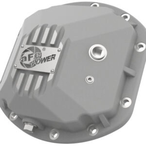 aFe 97-18 Jeep Wrangler TJ/JK Dana 30 Street Series Differential Cover w/ Machined Fins - Raw