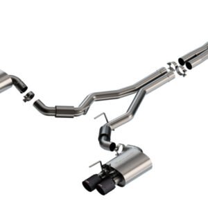 Borla 2024 Ford Mustang GT 5.0L V8 w/ Active Exhaust S-Type Cat-Back Exhaust System - Carbon Fiber