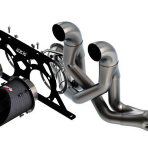 Borla 2017-2022 Ford GT 3.5L V6 AT/MT RWD 2DR 3-2in ATAK Catback 5in Dual Round Angle Cut CF Tips