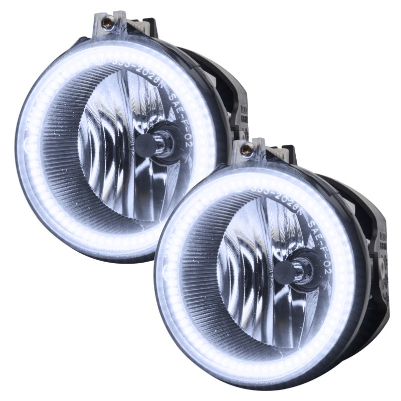 Oracle Dodge Challenger 08-14 LED Waterproof Fog Halo Kit - White