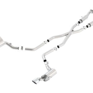 Borla 2015 Jeep Grand Cherokee SRT8 ATAK Dual Round Rolled Exit Catback Exhaust