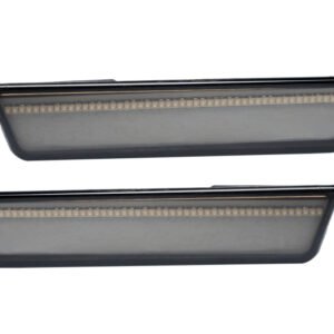 Oracle 11-14 Dodge Charger Concept Sidemarker Set (Rear Only) - Tinted - No Paint