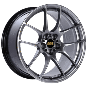 BBS RF 18x9 5x114.3 ET48 Diamond Black Wheel -82mm PFS/Clip Required