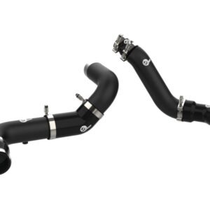 aFe 16-19 RAM 1500 V6 3.0L (TD) BladeRunner 3in Aluminum Hot & Cold Charge Pipe Kit - Black