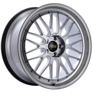 BBS LM 20x9.5 5x114.3 ET40 CB66 Diamond Silver Center Diamond Cut Lip Wheel
