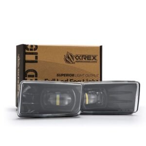 AlphaRex 07-13 Chevrolet Silverado/04-17 Tahoe DoubleTap Dual Color LED Proj Fog Lights - Wt/Ambr