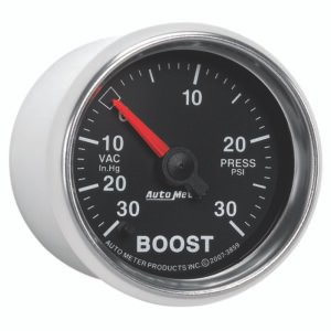 Autometer GS 30inhg-30PSI Digital Vac/Boost Gauge