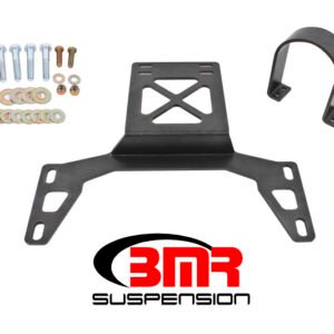 BMR 07-14 Shelby GT500 Front Driveshaft Safety Loop - Black Hammertone