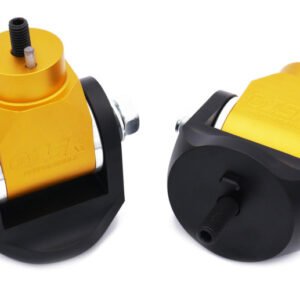 ISR Performance Billet Engine Mount Set with Solid Bushings - Nissan 370Z/G37 Z34