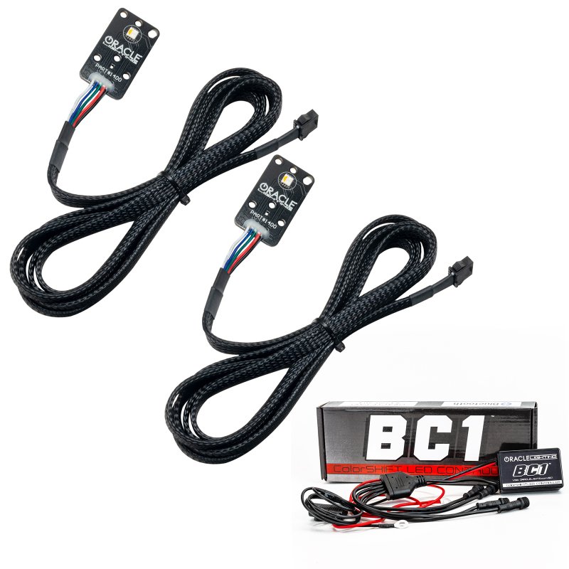 Oracle 20-21 Toyota Supra GR RGB+A Headlight DRL Kit - ColorSHIFT w/ BC1 Controller