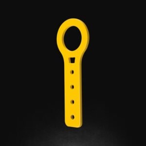 OMP Aluminum Tow Hook Thickness 6 mm