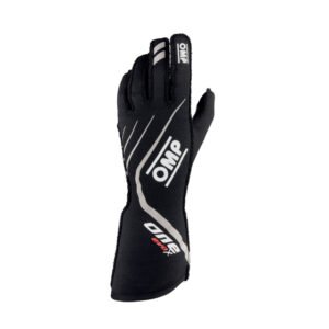 OMP One Evo X Gloves Black - Size L (Fia 8856-2018)