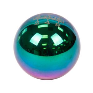 NRG Universal Ball Type Shift Knob - Heavy Weight 480G / 1.1Lbs. - Multi-Color/Neochrome (6 Speed)