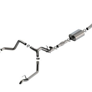 Borla 2024 Chevrolet/GMC 1500 ZR2 & AT4X 6.2L V8 4WD 4DR ATAK Catback Exhaust w/ Turndown Tips