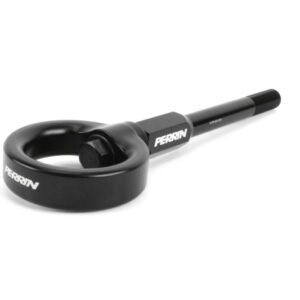 PERRIN 02-07 Subaru WRX/STI Tow Hook Kit (Front) - Flat Black