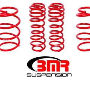 BMR 07-14 Shelby GT500 Drag Lowering Springs (Set Of 4) - Red