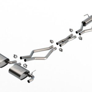 Borla 22-24 Jeep Grand Cherokee Overland Summit V6 2WD & 4WD S-TYPE Cat-Back Exhaust