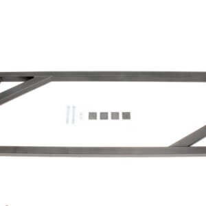 BMR 82-82 3rd Gen F-Body Weld-On Boxed Subframe Connectors (Inside Frame Exhaust) - Black Hammertone